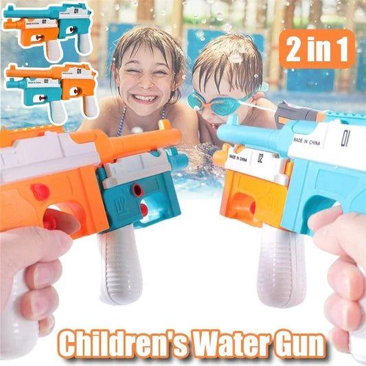 New Children's Water Gun Pistol - Shooting Toy for Summer Outdoor Water Sports, Beach & Parent-Child Interactive Battle Games