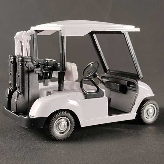 1:20 Golf Cart Diecast Model Car Alloy Pull Back Children's Toy Car Games Mother Kids Child Toy Birthday Gifts With Boyfriend