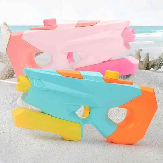 2 Modes Water Guns Kids Toy Long Range Squirt Fighting Game Large Capacity Spray Toys Water Blasters Swimming Pool Beach Summer