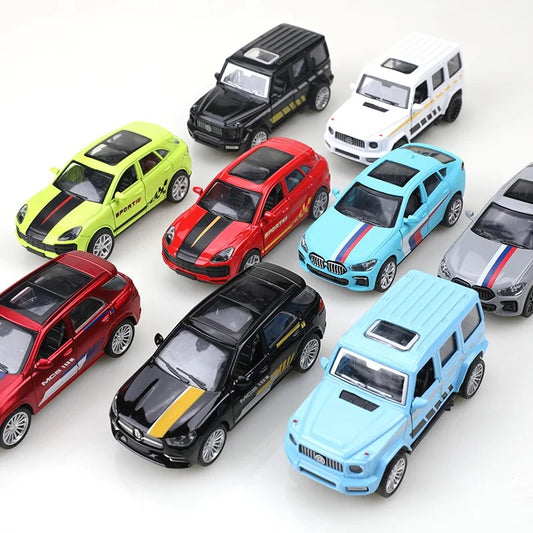 1:43 Alloy off-road vehicle simulation car model big G wholesale children's toy car boy gift ornament