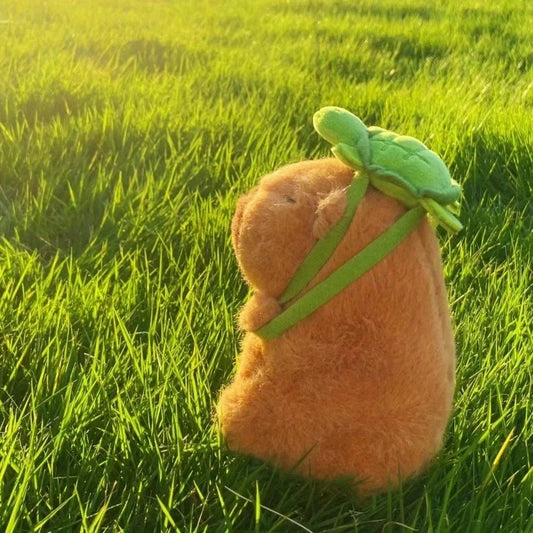 15-30cmCapybara Plush Simulation Capibara Anime Fluffty Toy Cute Doll Stuffed Animals Soft Doll Plush Christmas ThanksgivingGift